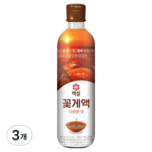 백설 꽃게액, 900g, 3개