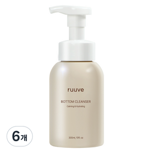 러베 아기 엉덩이 클렌저, 6개, 300ml