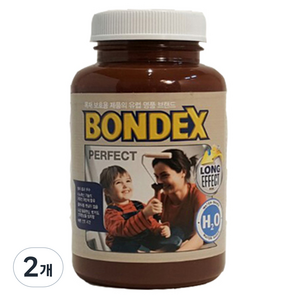 본덱스 수성 스테인 마호가니 250ml, 2개