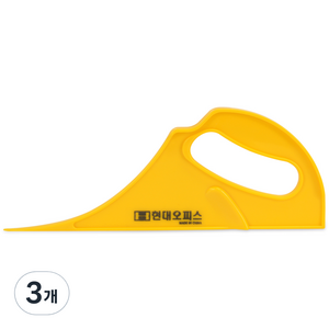 현대오피스 페이퍼프랜드 와이어링 제본기 소모품 와이어링 탈착기 단면, 3개