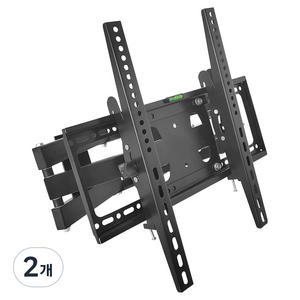엘디엘마운트 TV 벽걸이 상하좌우 각도조절 모션 브라켓 거치대, APL-44PHS, 2개