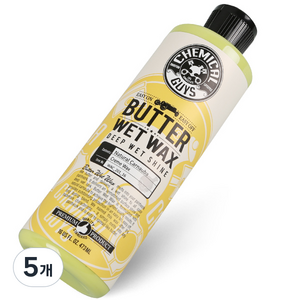 케미컬가이 버터웻 차량 코팅 왁스, 473ml, 5개