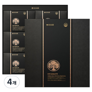 유한건강생활 녹용 홍삼진액 30p, 4개, 1.5L