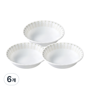 코렐 글램그린 앞접시 3p, 혼합색상, 단품, 6개