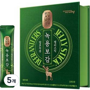 에치와이 녹용보감 젤리스틱 14p, 238g, 5개