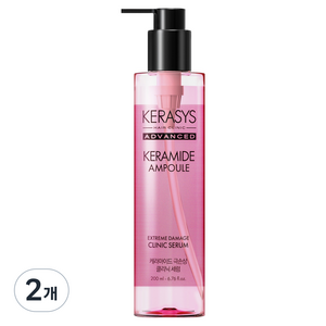 케라시스 어드밴스드 케라마이드 극손상 클리닉 세럼, 200ml, 2개