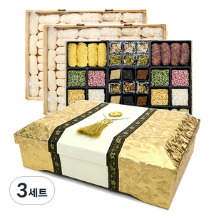 천만송이 고향한과 종합 선물세트 특대 + 보자기, 800g, 3세트