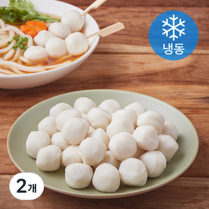 지엔씨푸드 피쉬볼 화이트 (냉동), 500g, 2개