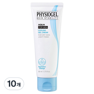 피지오겔 아쿠아 포맨 쿨링 젤 크림, 80ml, 10개