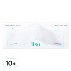 일소 착붙 코튼 패드, 10개, 40매입