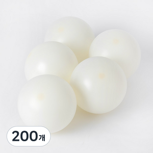 셈퍼텍스 풍선13cm, 아몬드화이트, 200개