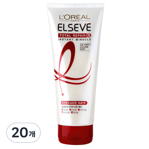 로레알파리 엘세브 토탈 리페어 5 인스턴트 미라클 헤어팩, 170ml, 20개