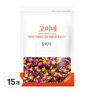 고미네 장미차, 200g, 1개입, 15개