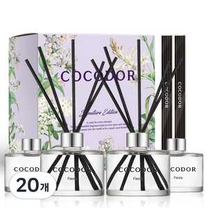 코코도르 시그니처 디퓨저, 피에스타, 200ml, 20개