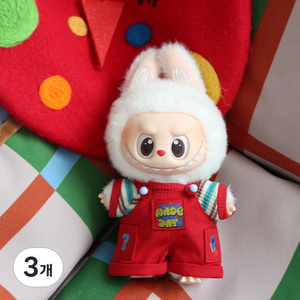 칠시 라부부 인형 꾸미기 옷 의류 NO2, 혼합색상, 3개