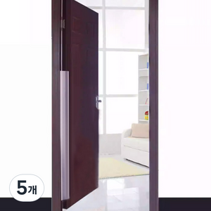 아이끌레 실드도어 투명 문끼임방지 안쪽용 커버, 혼합색상, 5개