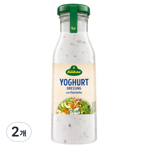 퀴네 요구르트 드레싱, 2개, 250ml