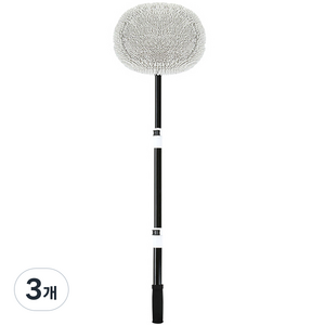 더룩 커브 세차 밀대 걸레, 3개