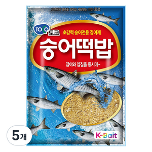 토코 숭어떡밥, 900g, 5개