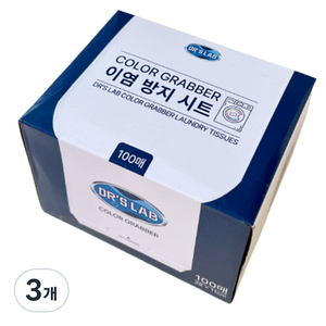 닥스랩 이염 방지 시트 100p, 3개, 100개입
