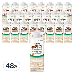 뉴케어 완전 균형영양식 오트아몬드맛, 200ml, 48개