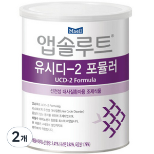 앱솔루트 유시디2 포뮬러, 400g, 2개