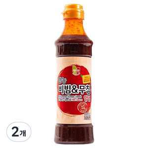 첫맛 만능 비빔 무침 양념, 550g, 2개