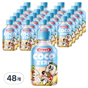 에치와이 코코바이트 제로 야쿠르트맛, 48개, 280ml
