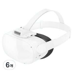 피츠 오큘러스 퀘스트2 MOMO VR 공기 순환 안면폼 서큘레이터, 6개, F2