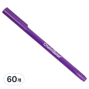 셰프마스터 식용색소 펜 바이올렛, 60개, 1.8g