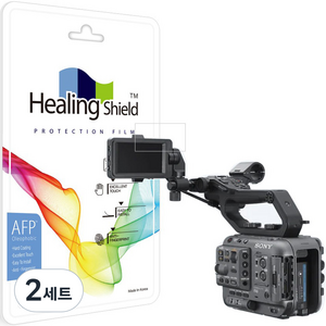 힐링쉴드 소니 올레포빅 고광택 액정보호필름 2p 세트, ILME-FX6, CLEAR, 2세트
