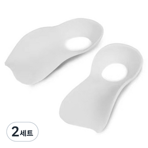 살림특 발바닥 실리콘 아치패드 좌우세트 그레이, 2세트