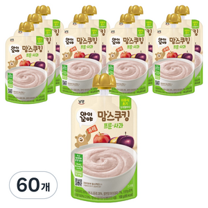 아이꼬야 맘스쿠킹 이유식 6개월부터, 100g, 60개