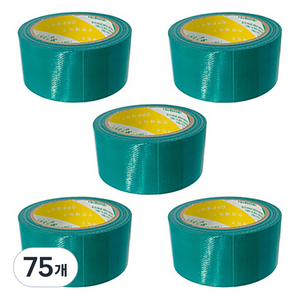 소유티앤이 청테이프 녹색 48mm x 15m, 75개