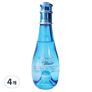 다비도프 쿨워터 우먼 오드뚜왈렛, 100ml, 4개
