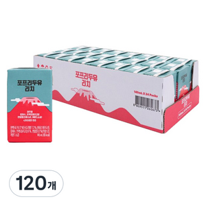 [포프리] 100% 국산 제주콩을 껍질째 그대로 포프리 두유 리치, 145ml, 120개