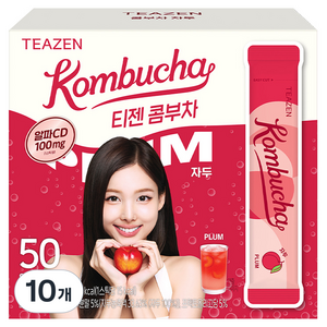 티젠 알파CD 콤부차 자두, 5g, 10개, 50개입