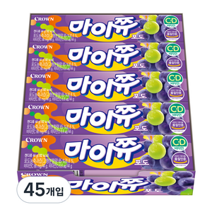 마이쮸 포도, 44g, 45개