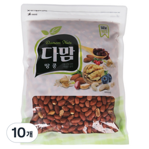 다맘 땅콩, 1kg, 10개