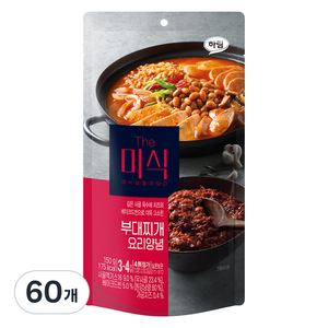 더미식 부대찌개 양념, 150g, 60개