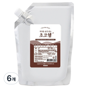 쥬피터 초코쉘, 1kg, 6개