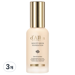 [비건뷰티] 달바 스킨 핏 세럼 파운데이션 30ml, 3개, 21호