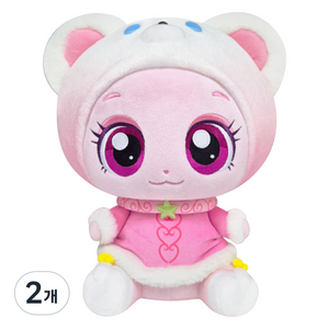 캐치티니핑 슈팅스타 고마핑 봉제인형, 28cm, 혼합색상, 2개