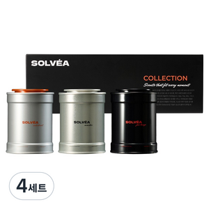 벤딕트 고체 탈취제 솔베아 160g x 3종 세트, 4세트