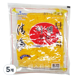 이엔푸드 압축 일식 알밥 단무지, 1kg, 5개