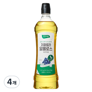 비단식당 저칼로리 알룰로스, 1.32kg, 4개