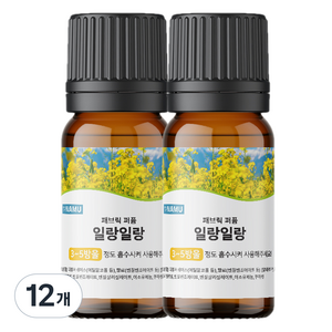 NAMU 건조기볼 패브릭 퍼퓸, 일랑일랑, 12개