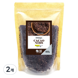견과공장 카카오닙스, 400g, 2개