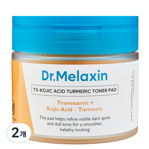 닥터멜락신 티엑스 코직애씨드 터메릭 토너 패드, 70매입, 190ml, 2개