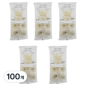 미니 모찌 화이트, 120g, 100개
